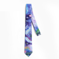 Hombres de la impresión de pantalla de seda de alta calidad The Galaxy Necktie